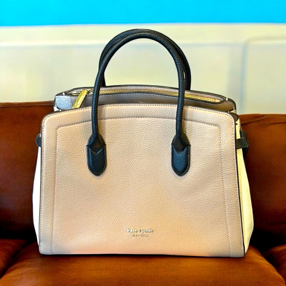 Kate Spade Beige and Black Women's Bag NWT